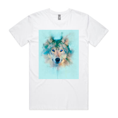 Watercolour Wolf Design Thumbnail